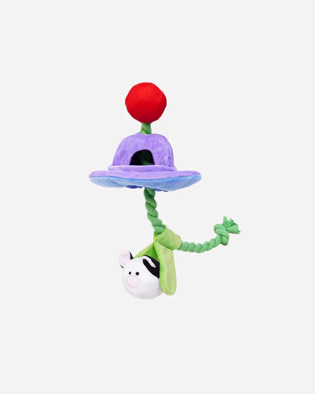 UFO Cow Abduction Tug Toy