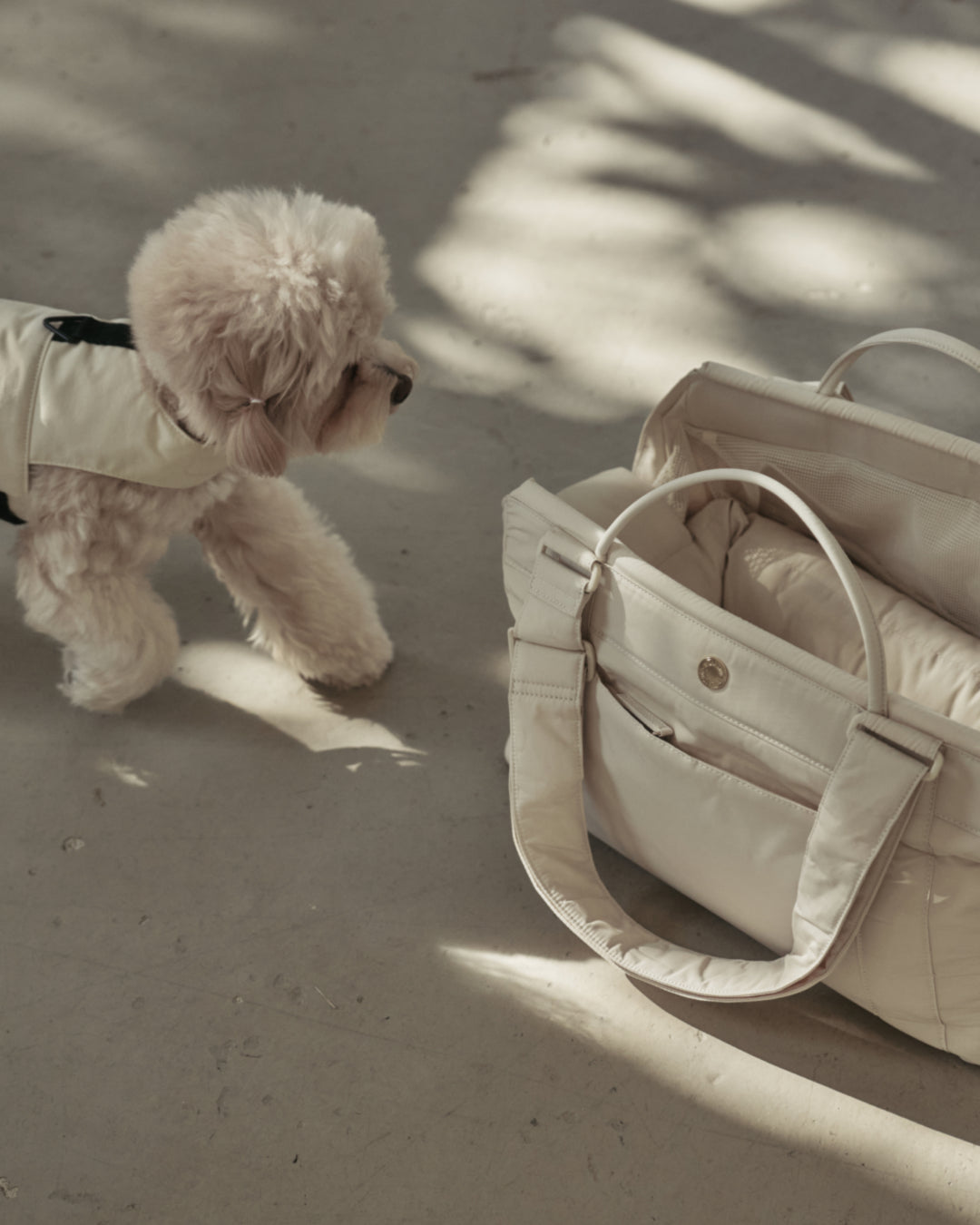 Soft Bagel Bag Vanilla Cream