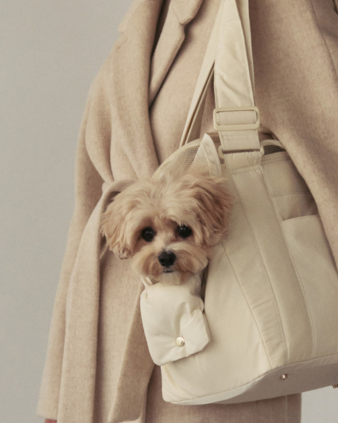 Soft Bagel Bag Vanilla Cream