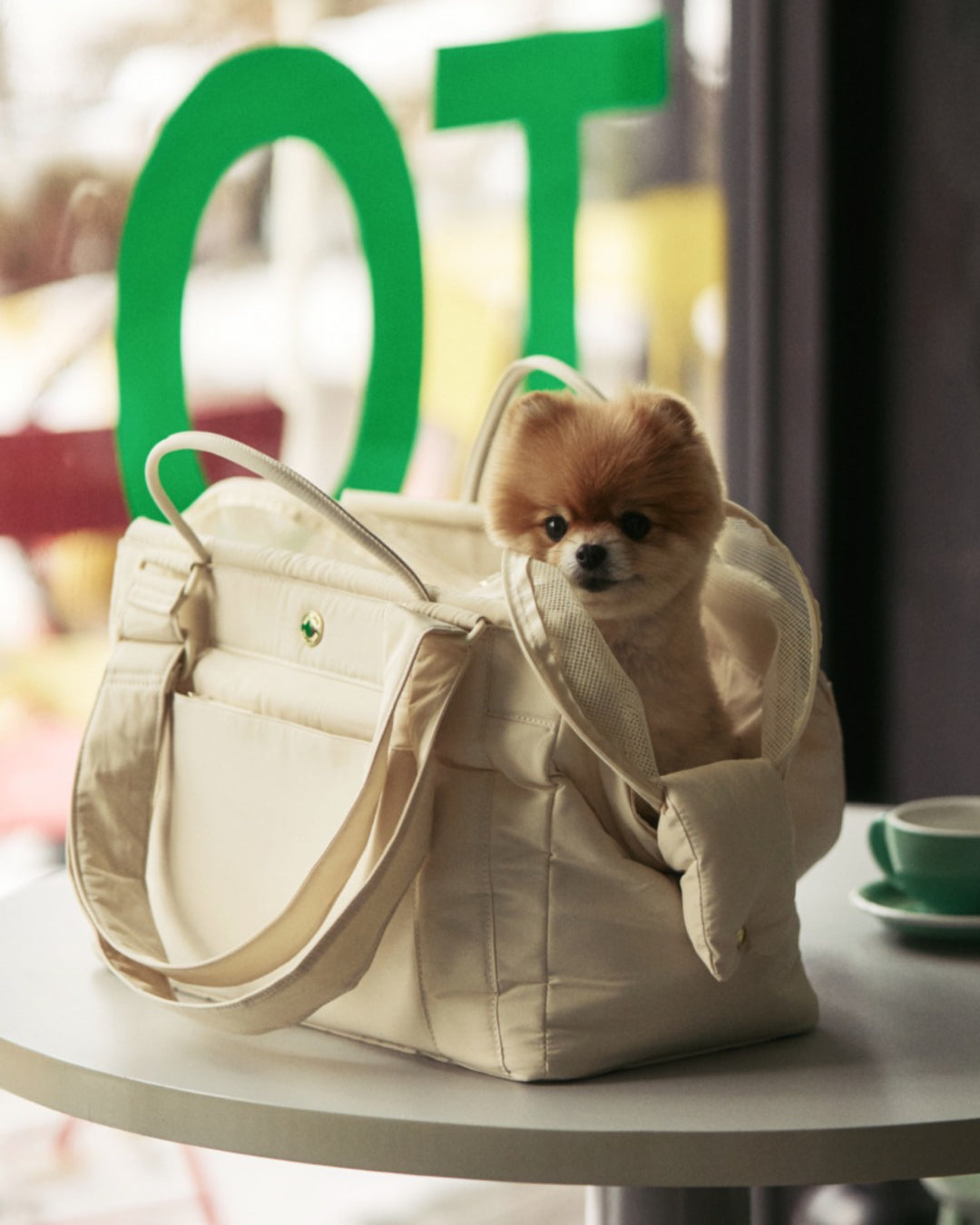 Soft Bagel Bag Vanilla Cream