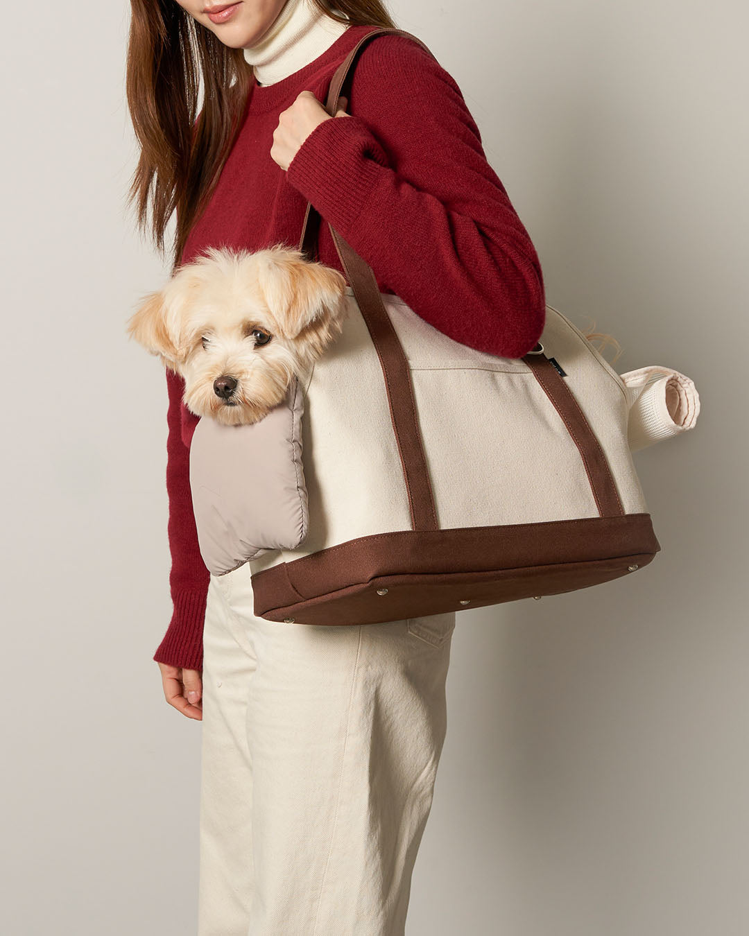 Canvas Carry Bag Brown