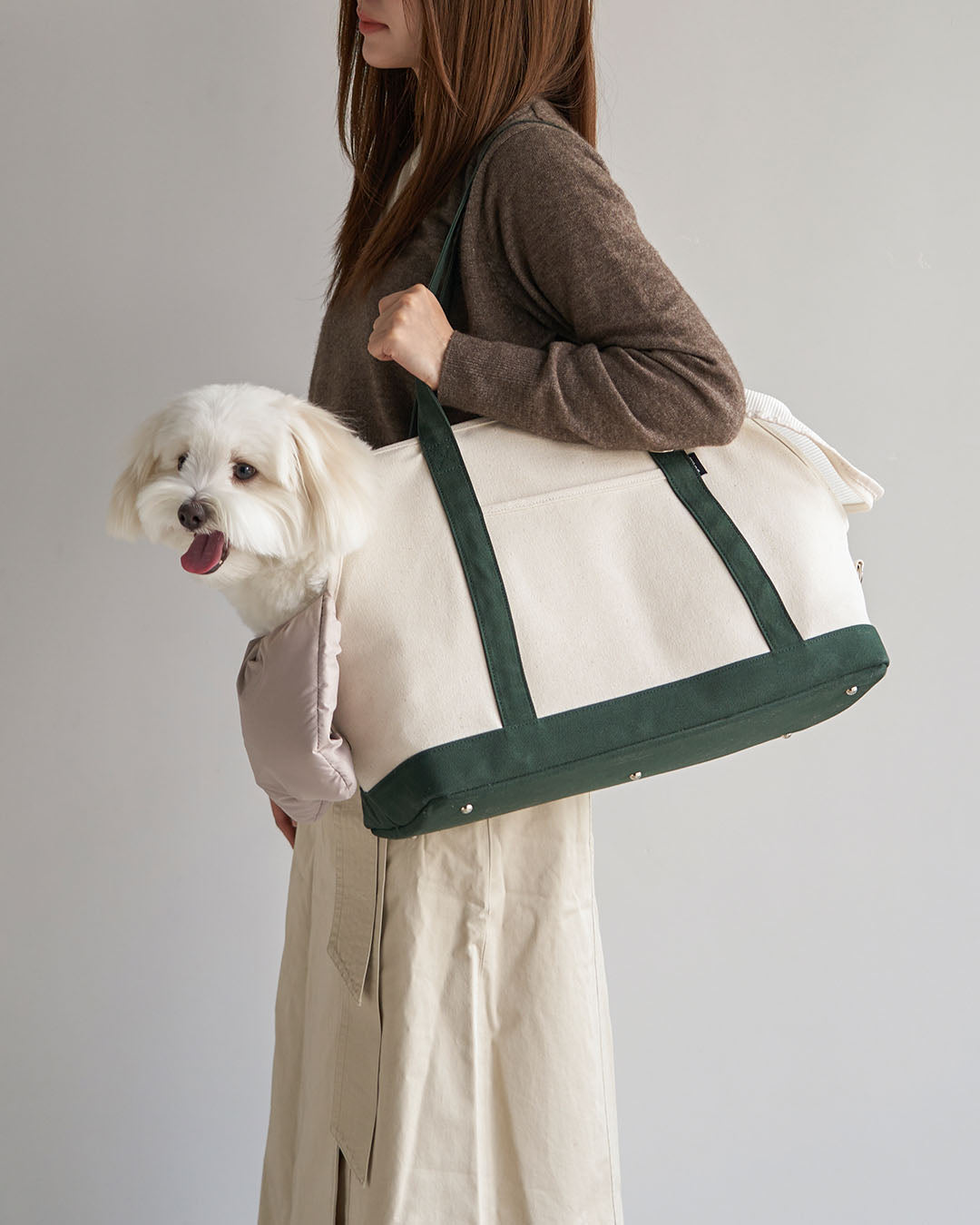 Canvas Carry Bag Green