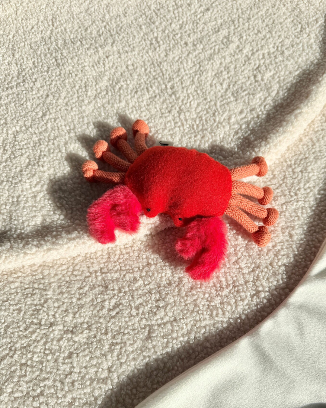 Crab Squeaky Dog Toy