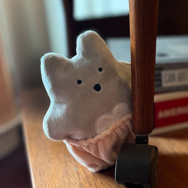 Crinkle Squeaker Nosework Toy in a vintage interior room.
