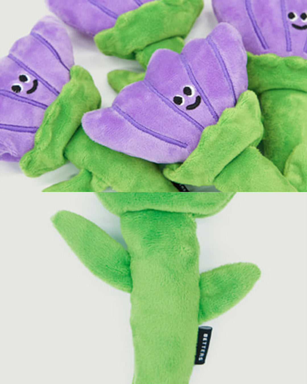 Crinkle Squeaker Toy - Anemone