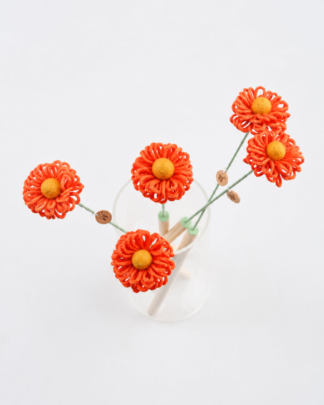 Flower Cat Wand Orange