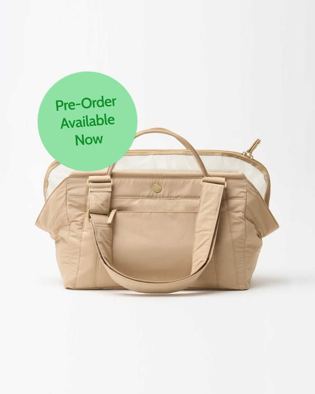 Soft Bagel Bag Almond