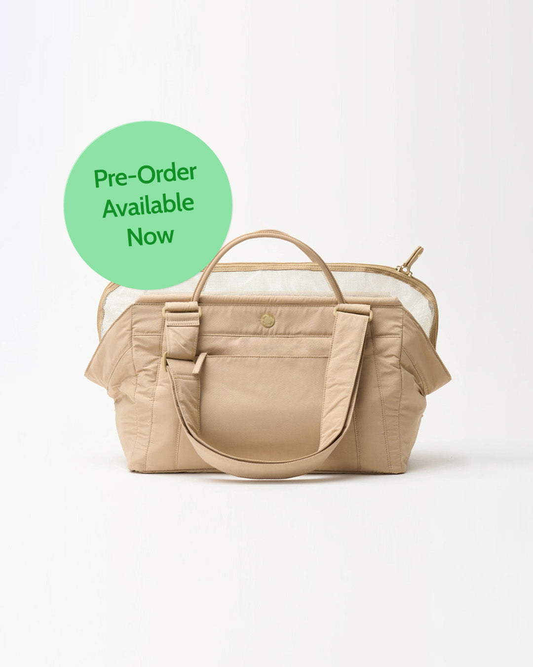 Soft Bagel Bag Almond