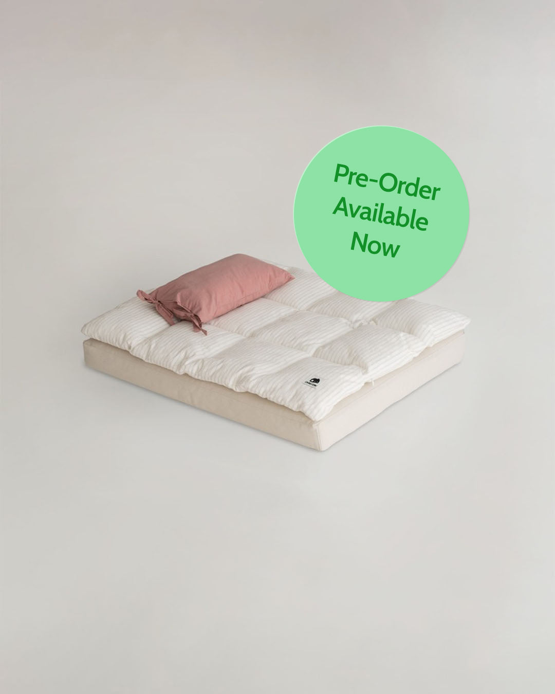 Square Bedding Set Mallow Pink