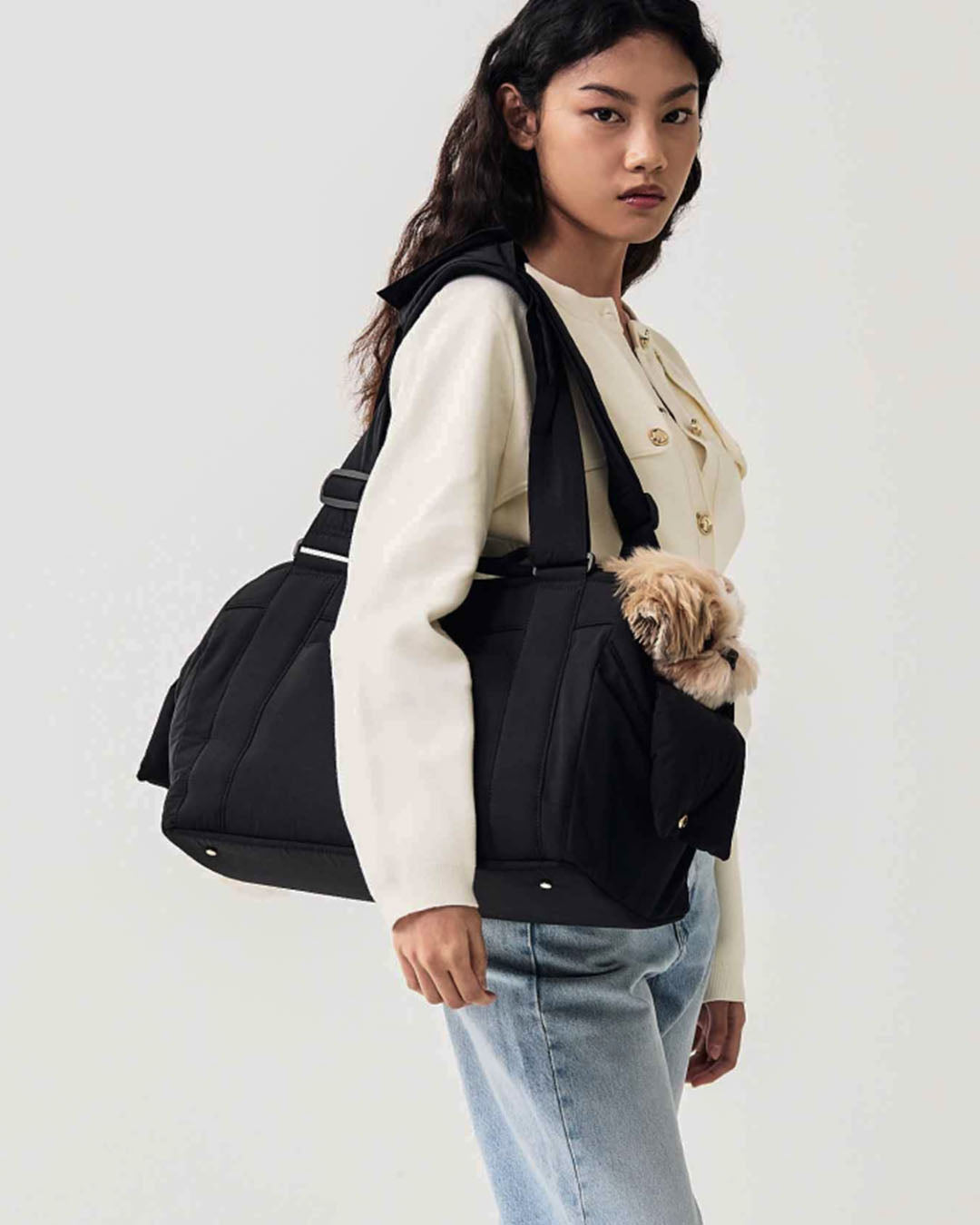 Soft Bagel Bag Black