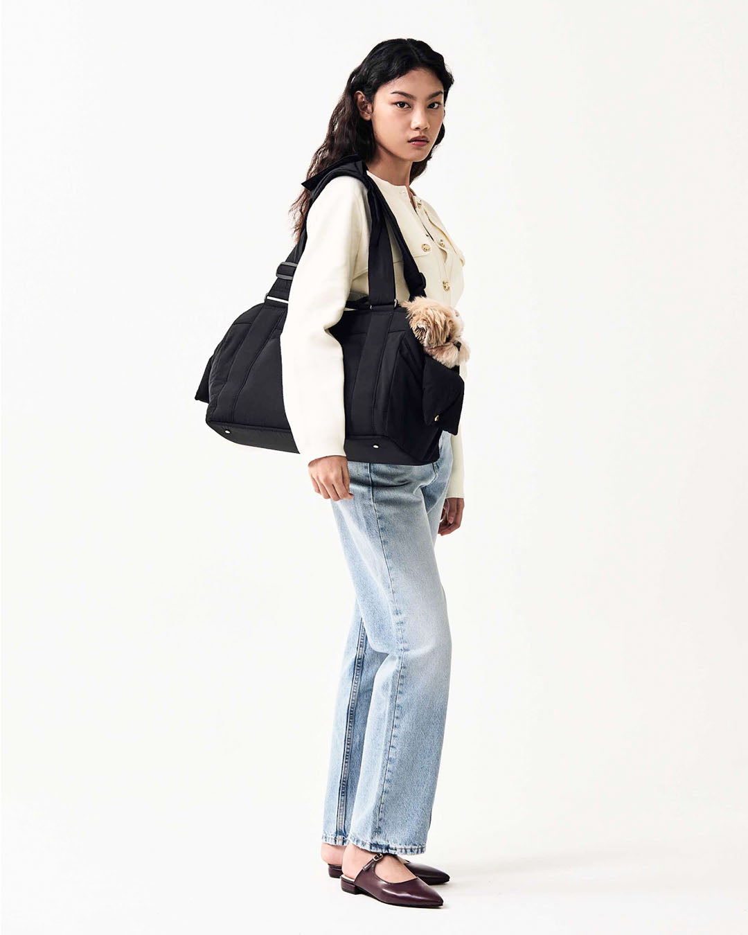 Soft Bagel Bag Black