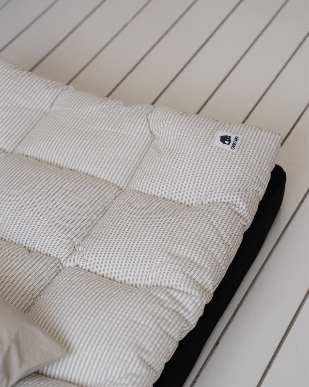 Square Bedding Set Black