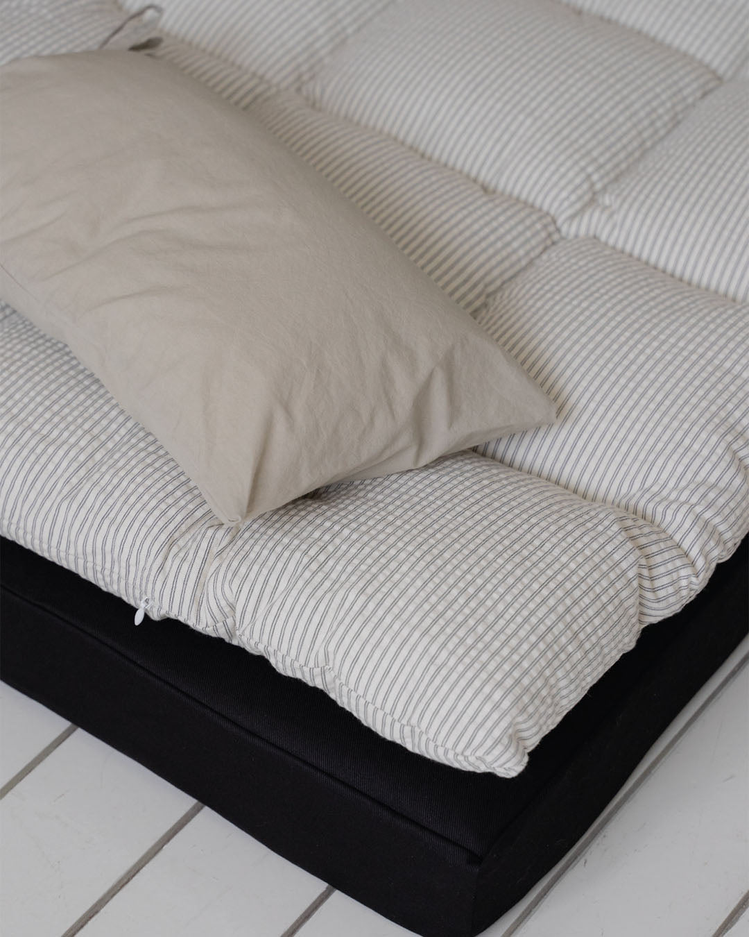 Square Bedding Set Black
