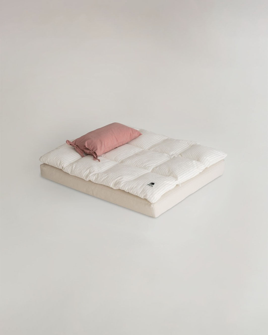Square Bedding Set Mallow Pink