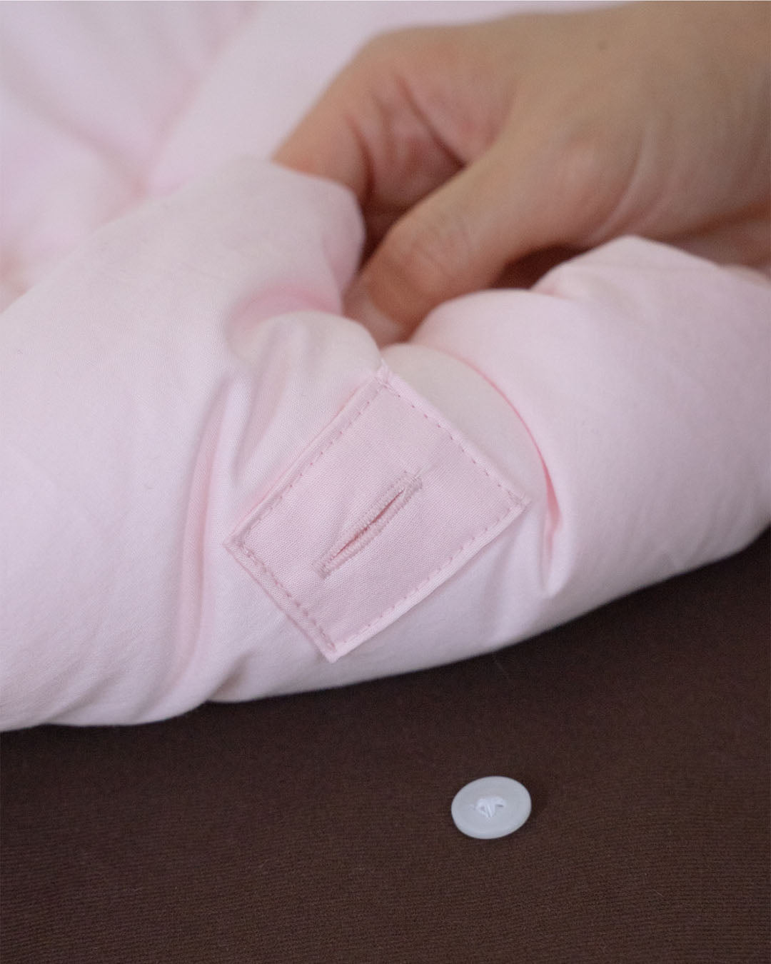 Modern aesthetic dog bed with a washable cover for easy maintenance and hygiene.