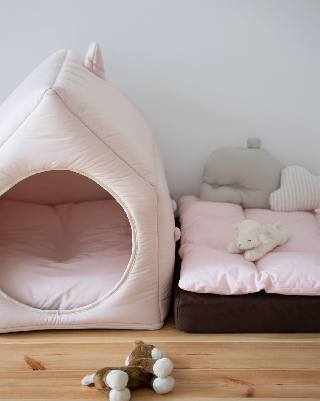 Square Bedding Set Raspberry