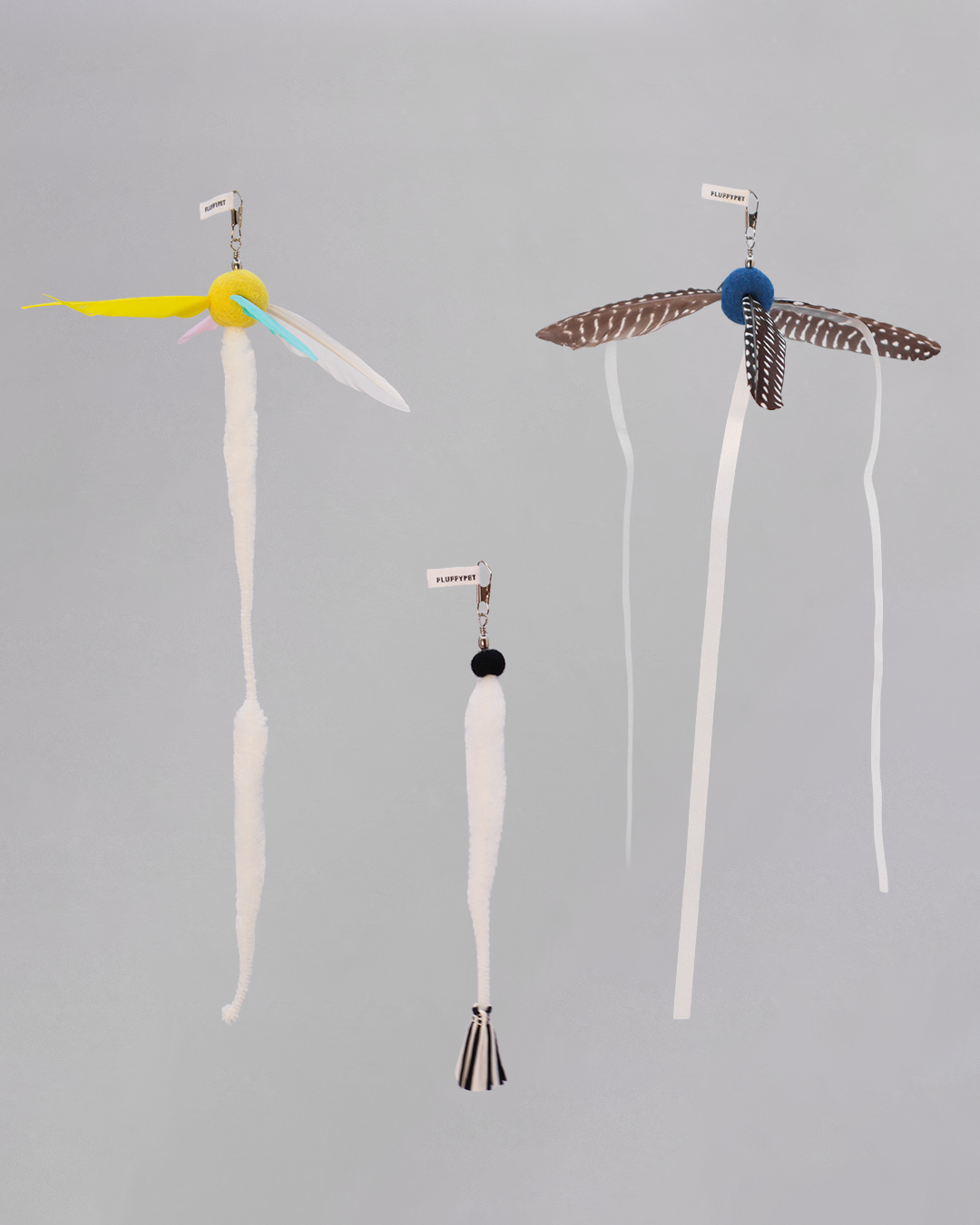 Twirl Cat Teaser Attachments (3 Pieces)