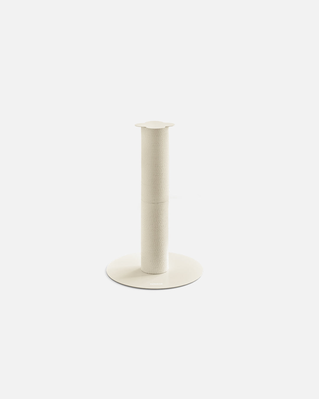 Clover Paper Rope Scratching Post 2-Tier Pale Beige | Preorder