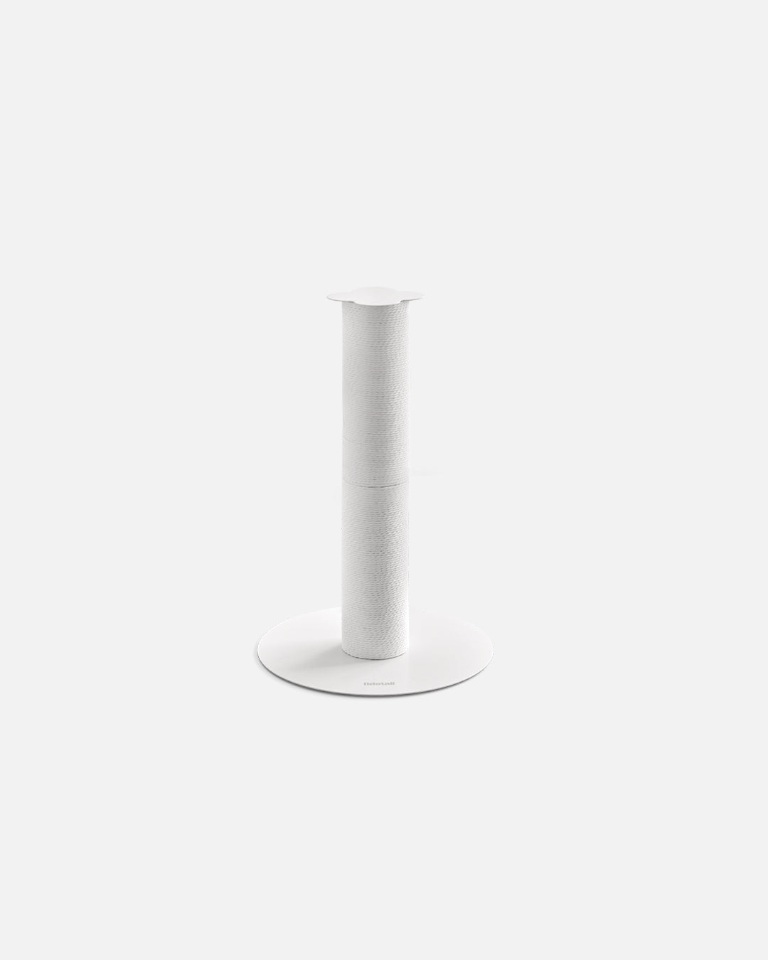 Clover Paper Rope Scratching Post 2-Tier White | Preorder