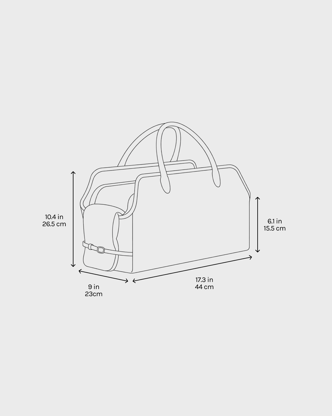 P.S Carry Bag Black | Preorder
