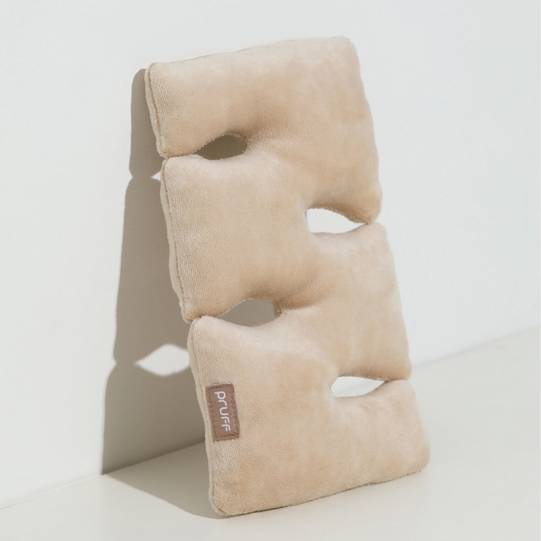 Puzzle Plush Toy with Squeaker and Crinkle