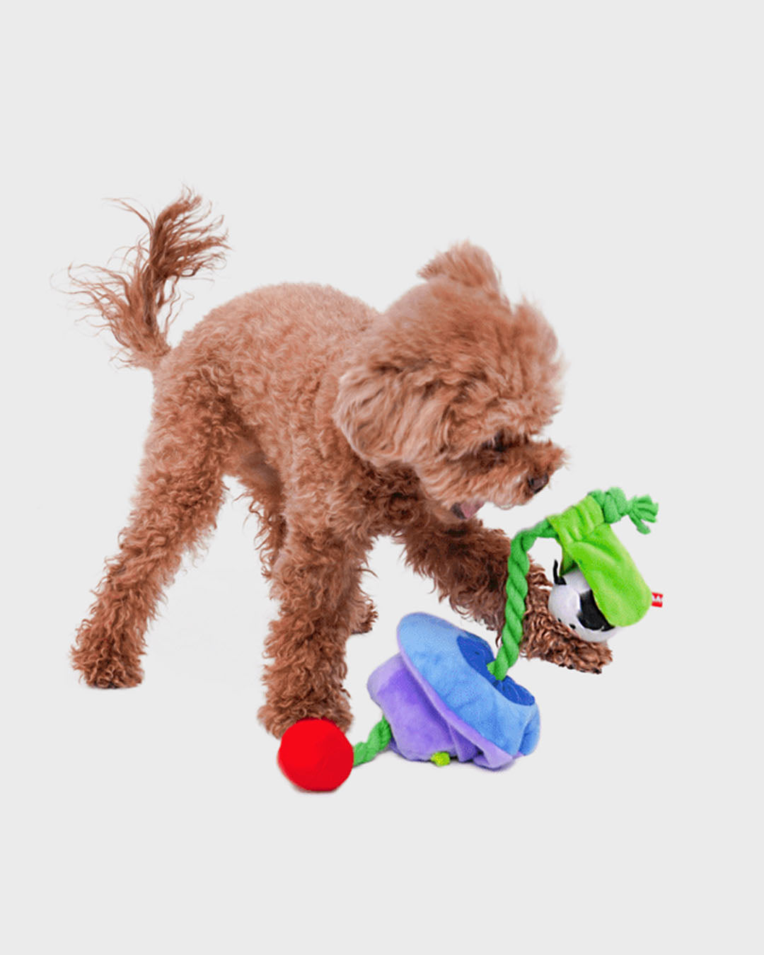 UFO Cow Abduction Tug Toy