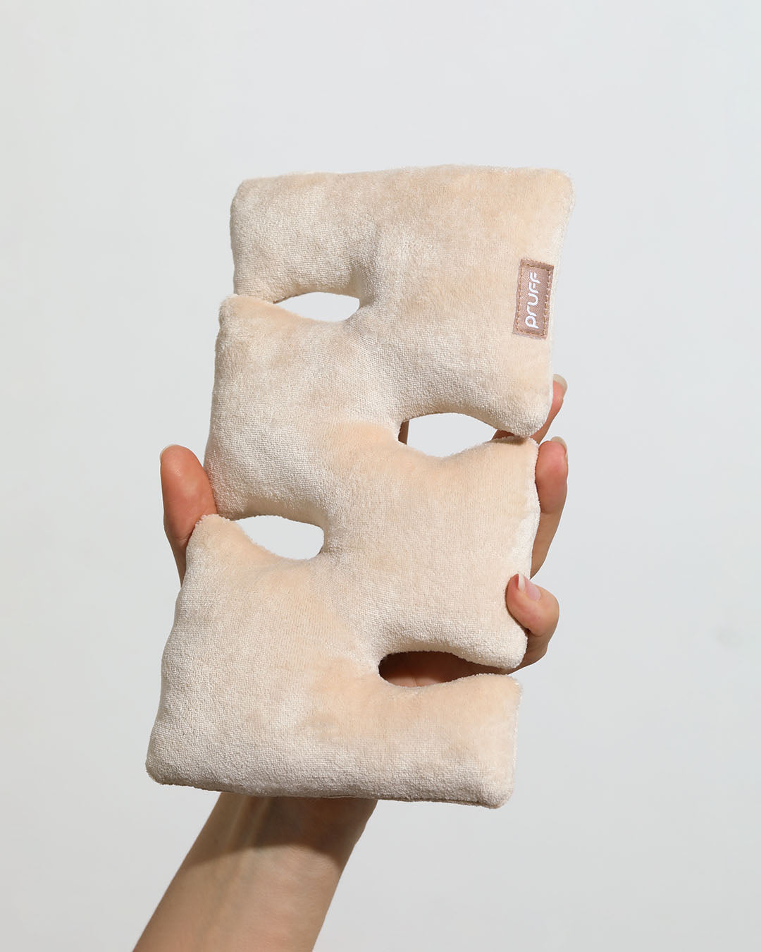 Puzzle Plush Toy with Squeaker and Crinkle