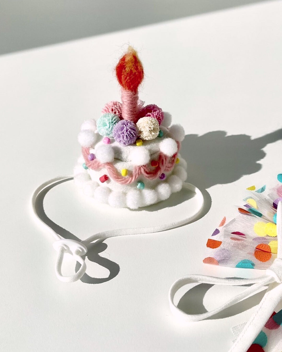 Birthday Cake Party Hat for Pets