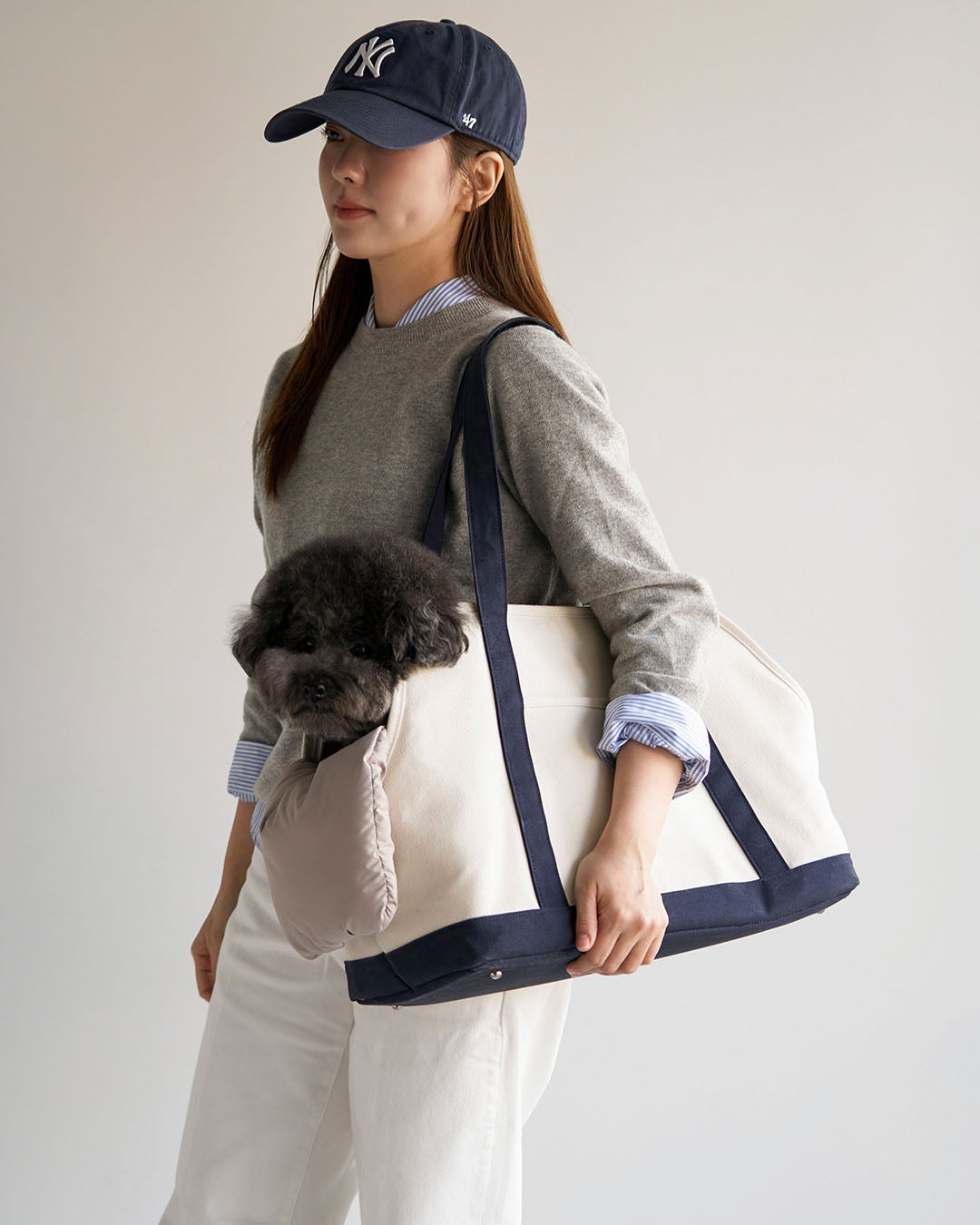 Canvas Carry Bag Navy