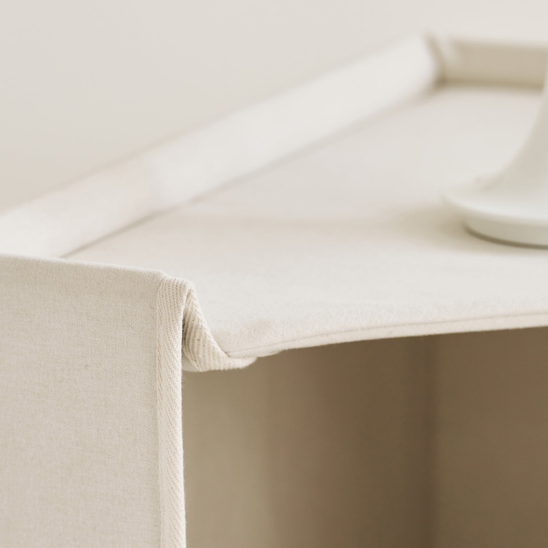 Corner House ivory with 99.9% antimicrobial efficacy fabric.