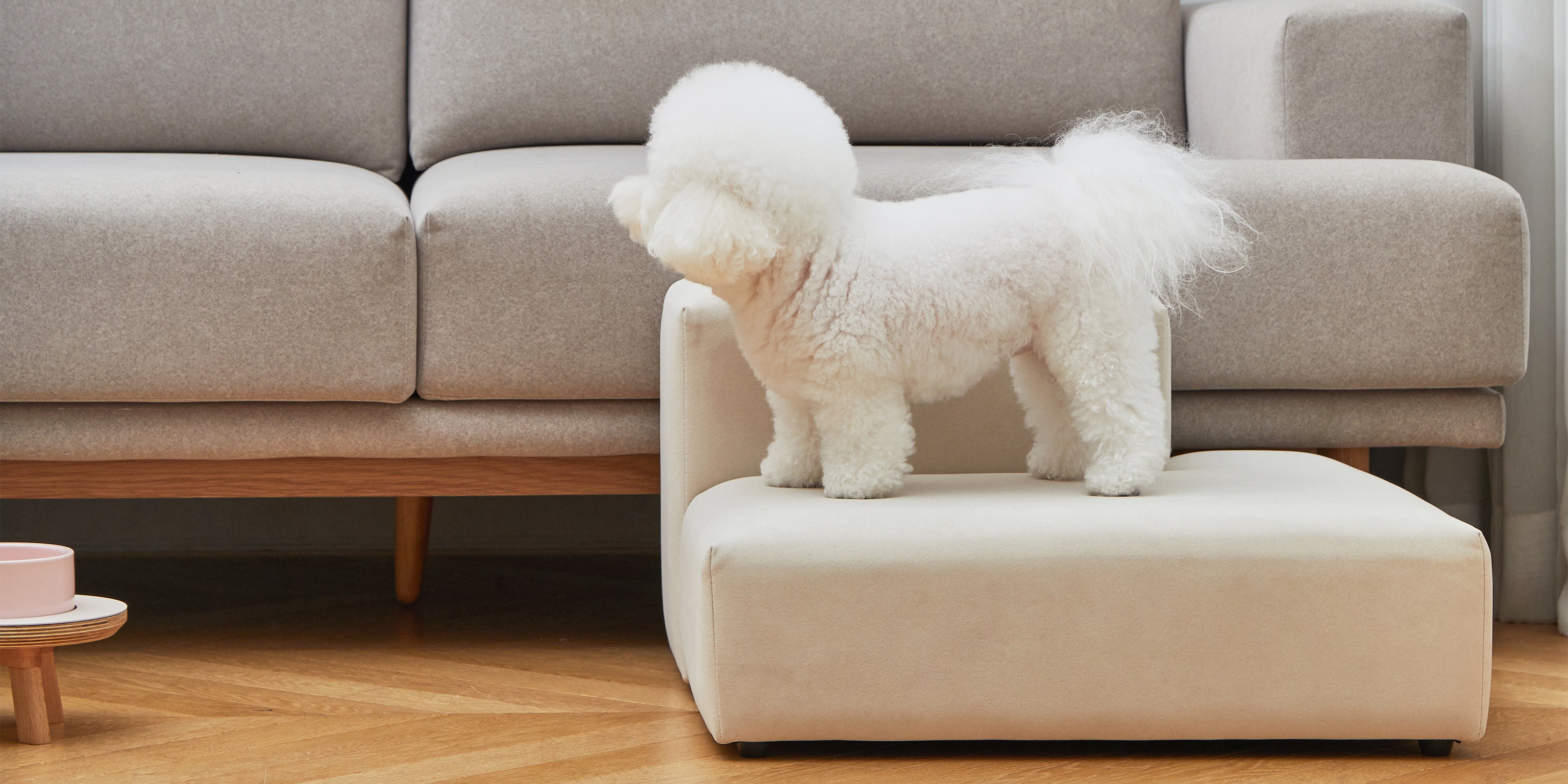 Dog Steps for Couch | Modern Pet Steps for Small Dogs