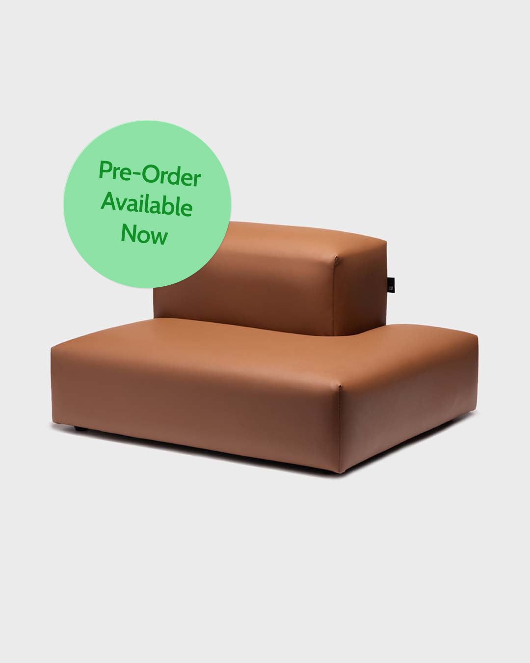 Extended Step Vegan Leather Brown