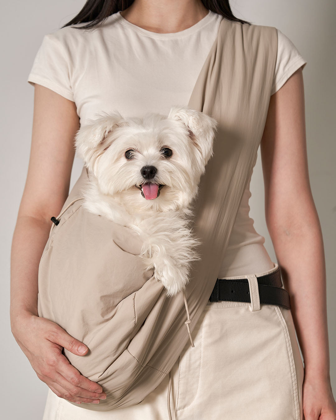 Soft Pocket Bag Beige