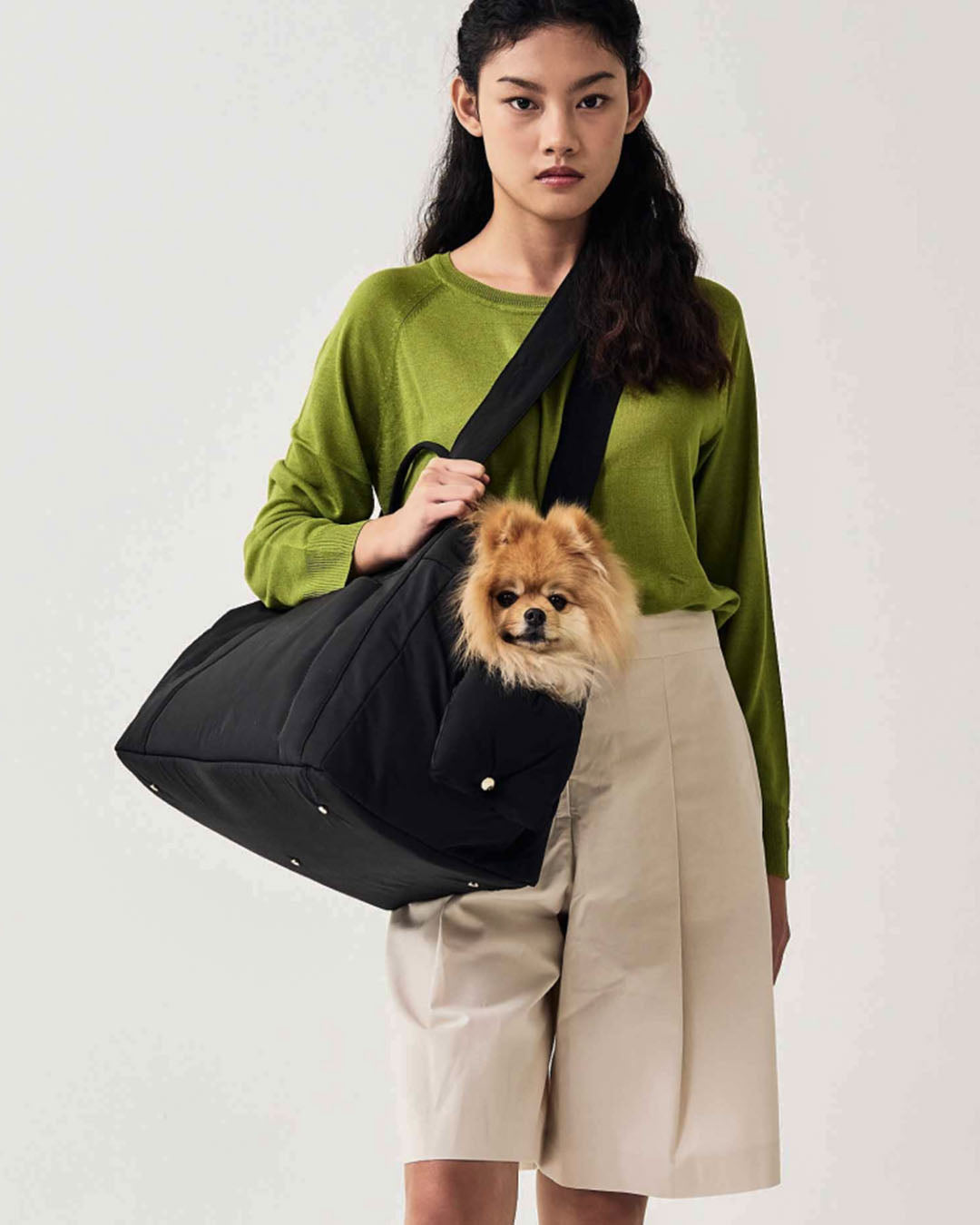 Soft Bagel Bag Black