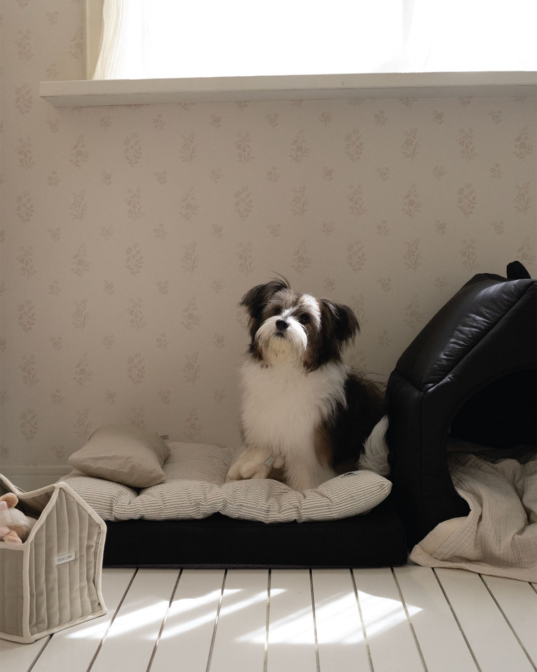 Square Bedding Set Black