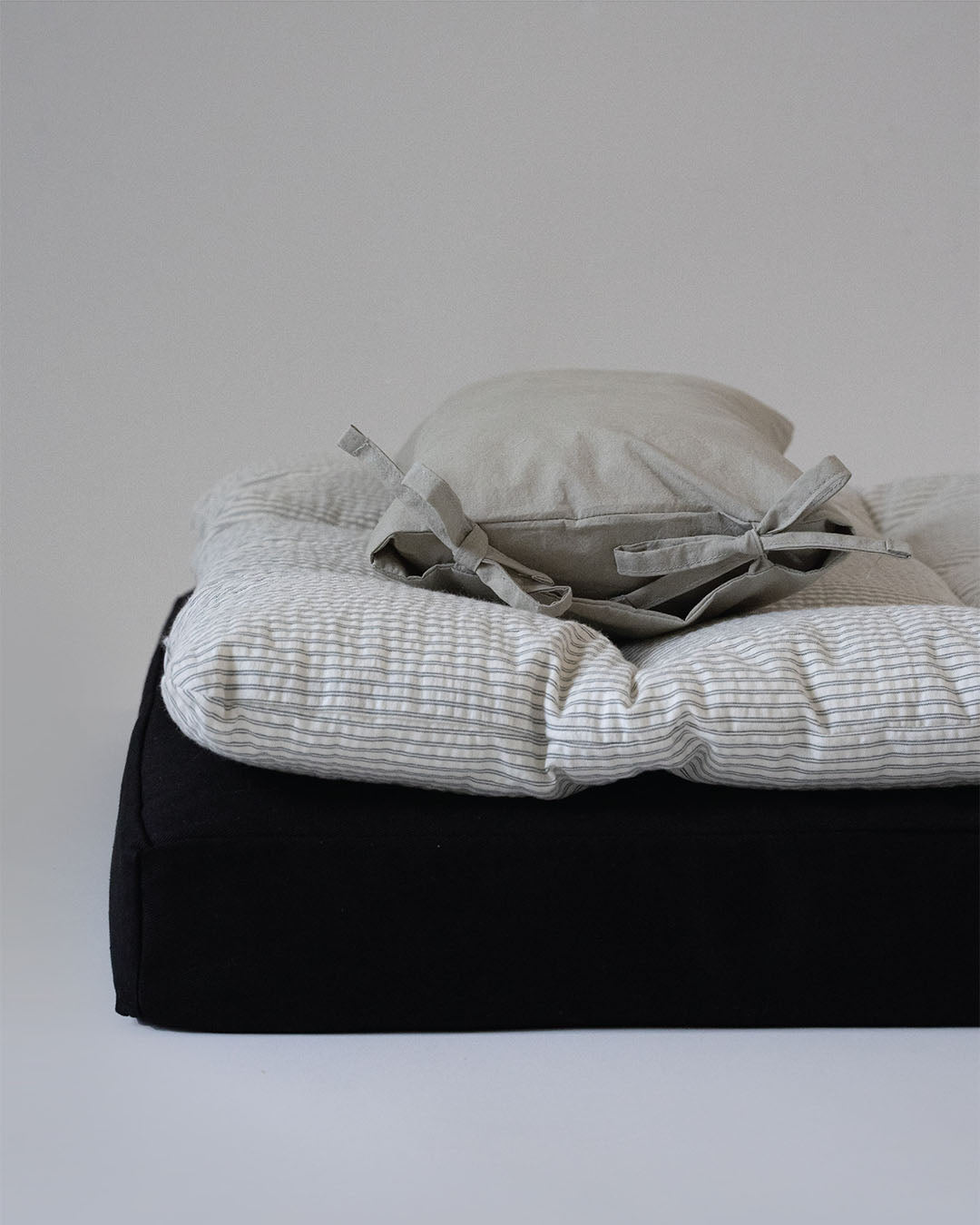 Square Bedding Set Black