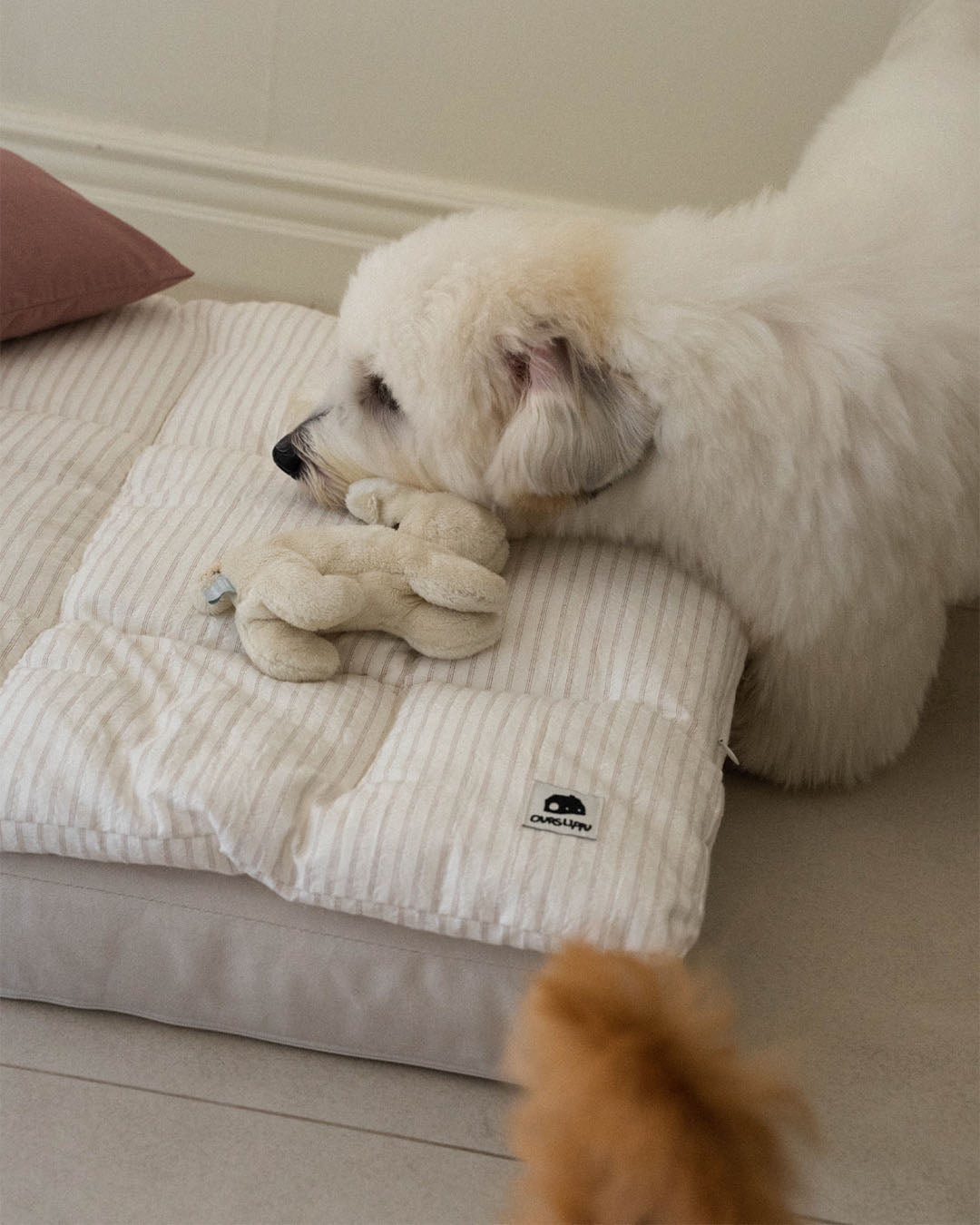 Square Bedding Set Mallow Pink